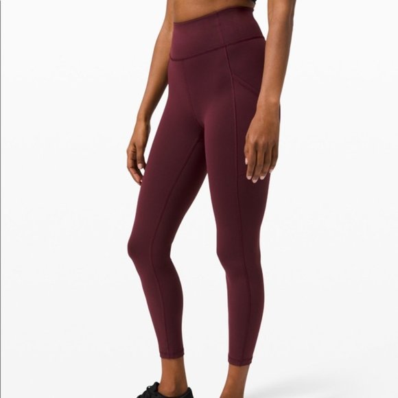 Lululemon Invigorate HR Tight 25” in Cassis - Picture 4 of 4